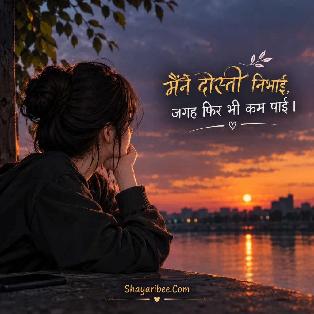Sad anime girl, dosti aur adhure apnapan ki kahani.