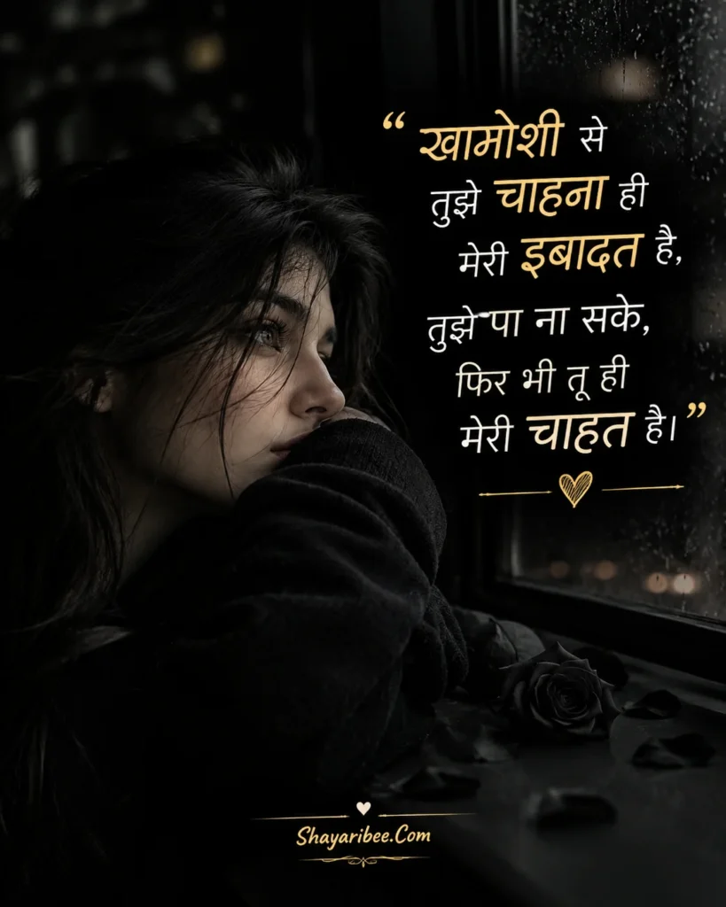 One Sided Love Urdu Shayari in Hindi